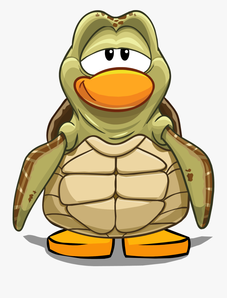 Transparent Crush Finding Nemo Png - Club Penguin White Penguin, Transparent Clipart
