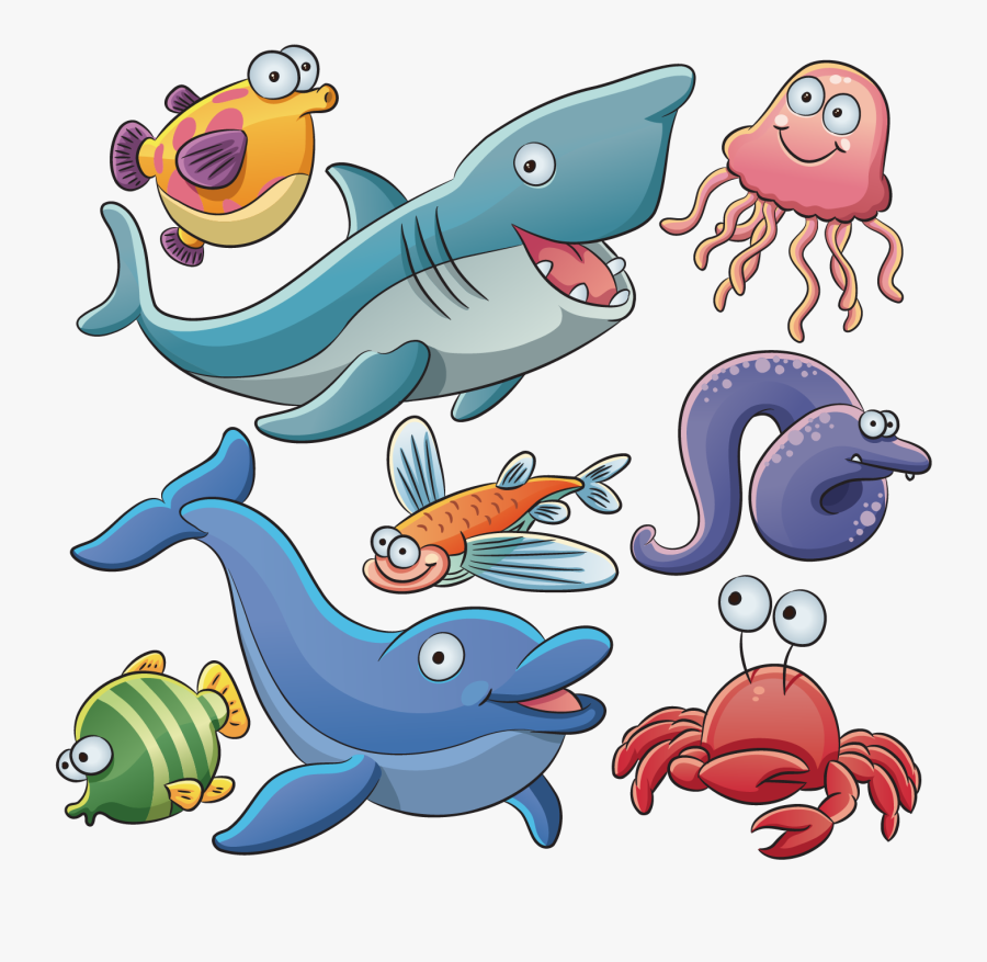 Dory Clipart Simple - Under The Sea Cartoon Character, Transparent Clipart