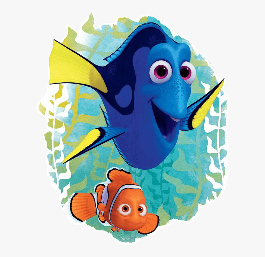 Wall Decal Finding Nemo Painting Art - Finding Nemo Characters Cutouts, Transparent Clipart
