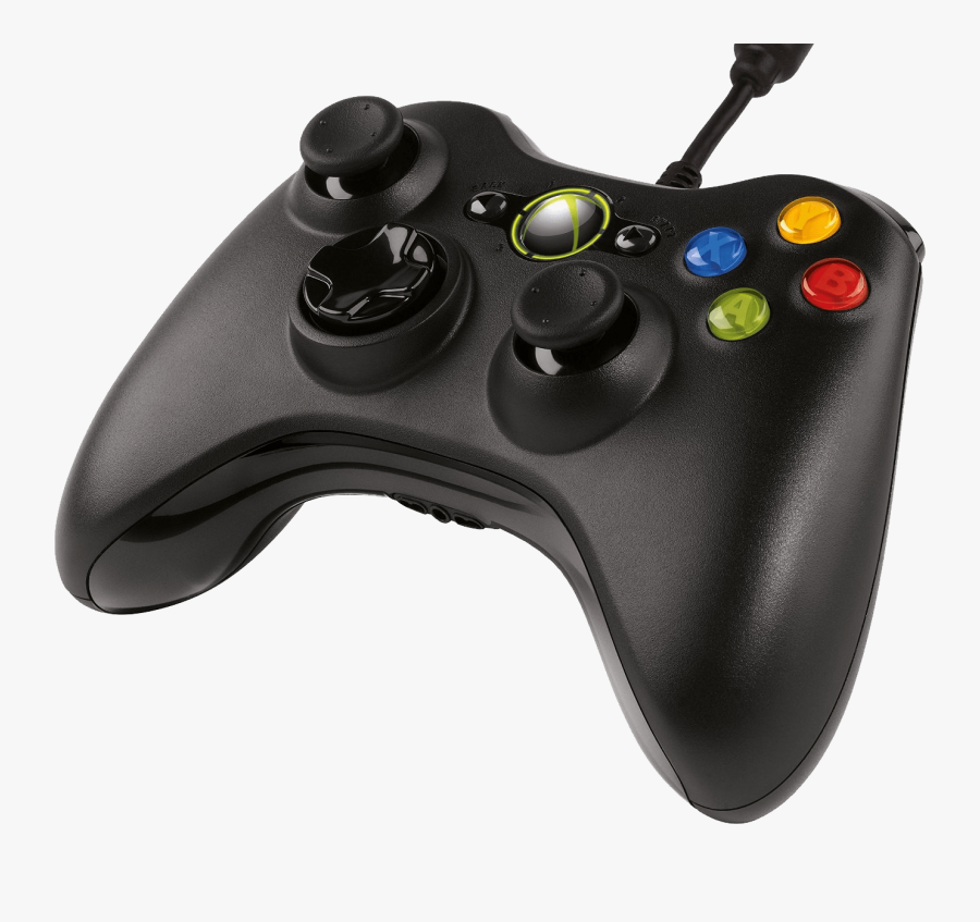 Xbox Controller Side View - Xbox 360 Controller Usb, Transparent Clipart
