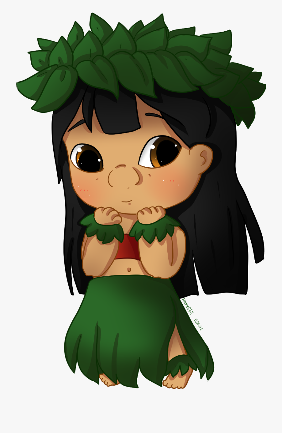 Lilo And Stitch Lilo - Kawaii Lilo Y Stitch Dibujos, Transparent Clipart