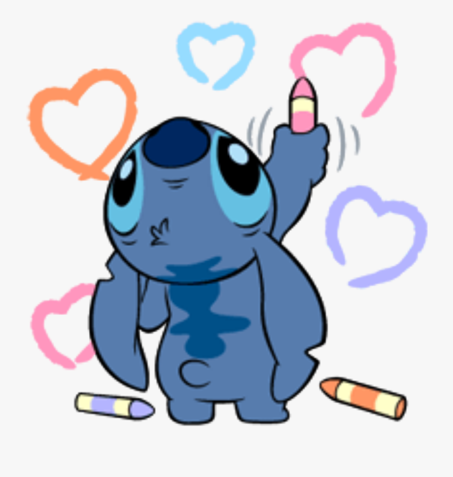 #stitch #lilo&stitch #liloandstich #cute #fanart #kawaii - Stitch Drawing, Transparent Clipart