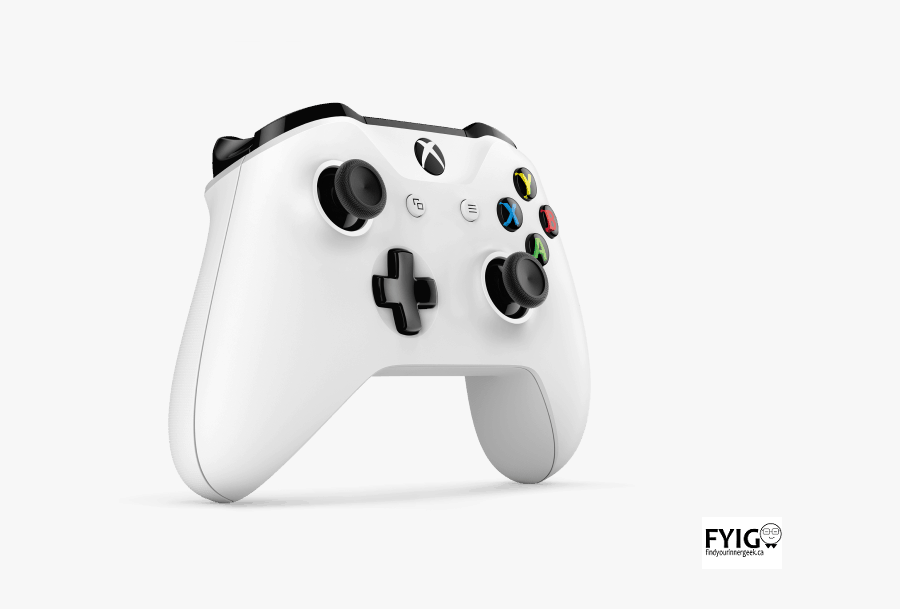 Transparent Video Game Controller Clipart Black And - Mini Controller Small Xbox, Transparent Clipart