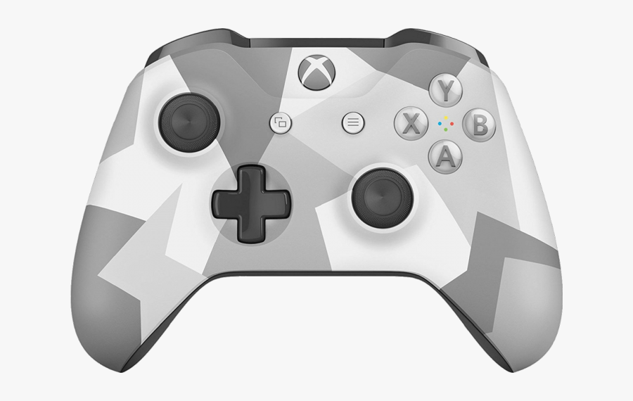 Transparent Xbox Controller Clipart - Xbox One Controller Winter Forces, Transparent Clipart