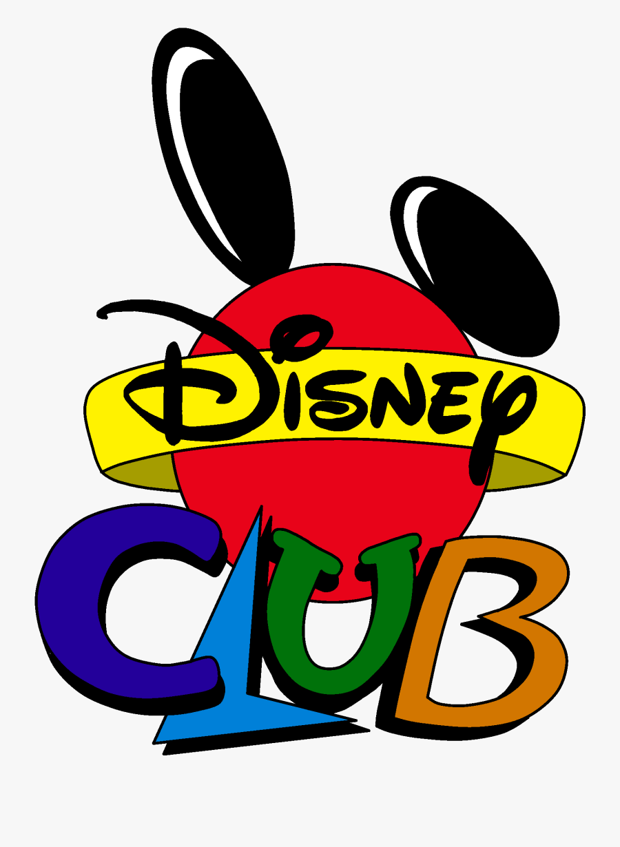 Disney Club Cartoon Logo - Club Disney Logo, Transparent Clipart