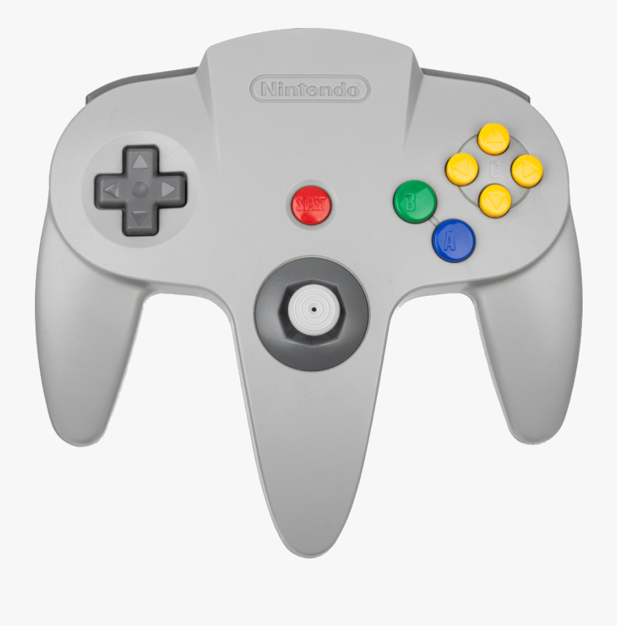 Xbox Controller Background Clipart Technology Product - Controle Nintendo 64, Transparent Clipart