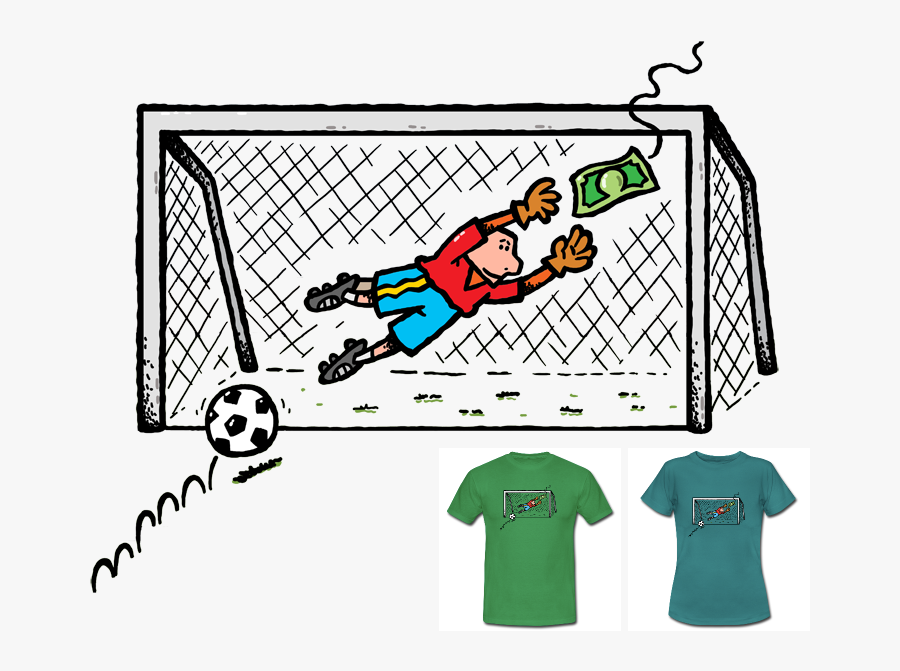 Goal Clipart Football Net - Goal Cartoon, Transparent Clipart