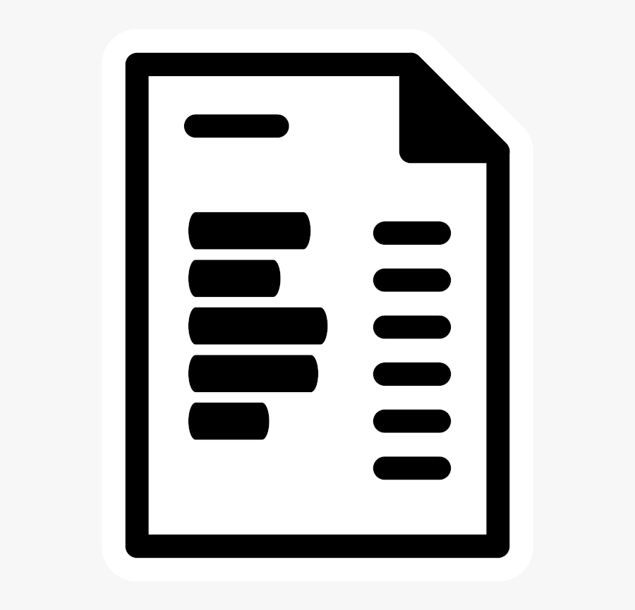 Area,text,brand - Invoice Black And White, Transparent Clipart