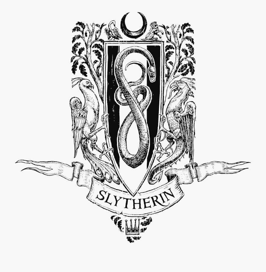 Hd Crest Images In Collection - Slytherin Header, Transparent Clipart
