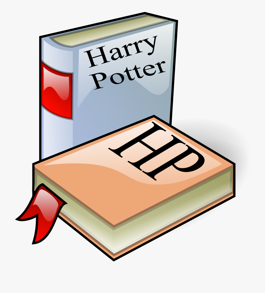 File - Hp Books - Svg - Wikimedia Commons Jpg Library - Harry Potter Book Clipart, Transparent Clipart