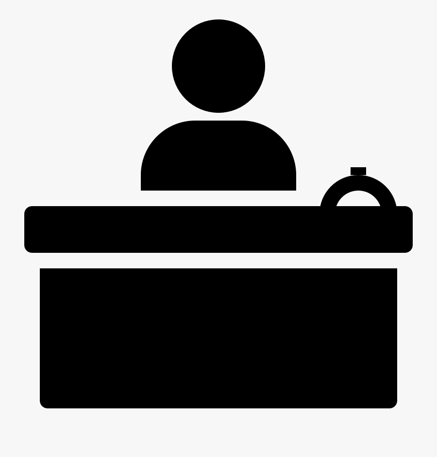 Transparent Accountant Clipart - Recepcion Icono Png, Transparent Clipart