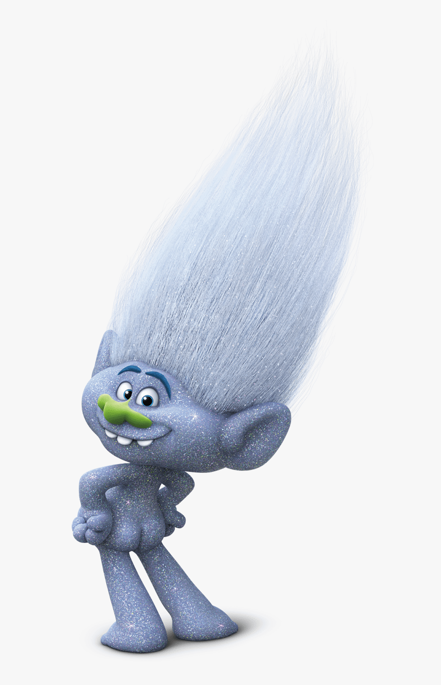 Trolls Branch Png - Guy Diamond Trolls, Transparent Clipart