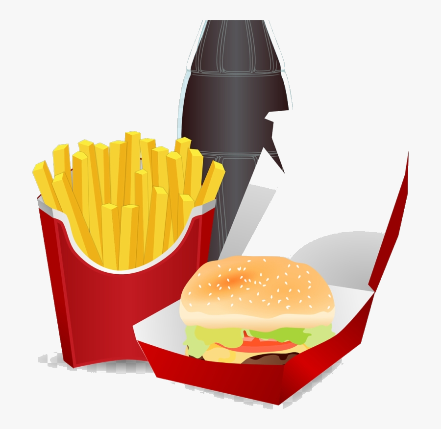 Mcdonalds Fast Food Meal Clipart Transparent X Png - Junk Food Clipart Png, Transparent Clipart