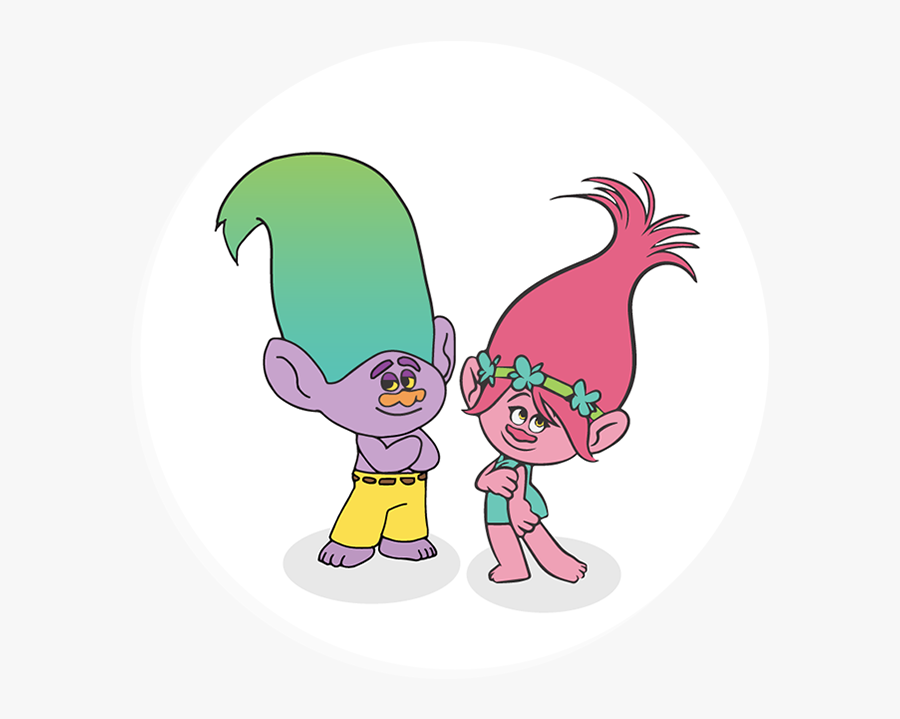 Princess Poppy Clip Art , Png Download - Transparent Party Ideas Trolls Characters Png, Transparent Clipart