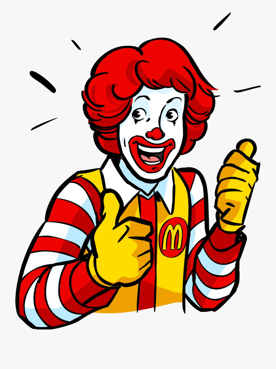 Mcdonalds Clipart Free Best On Transparent Png - Mcdonalds Clown Clipart, Transparent Clipart
