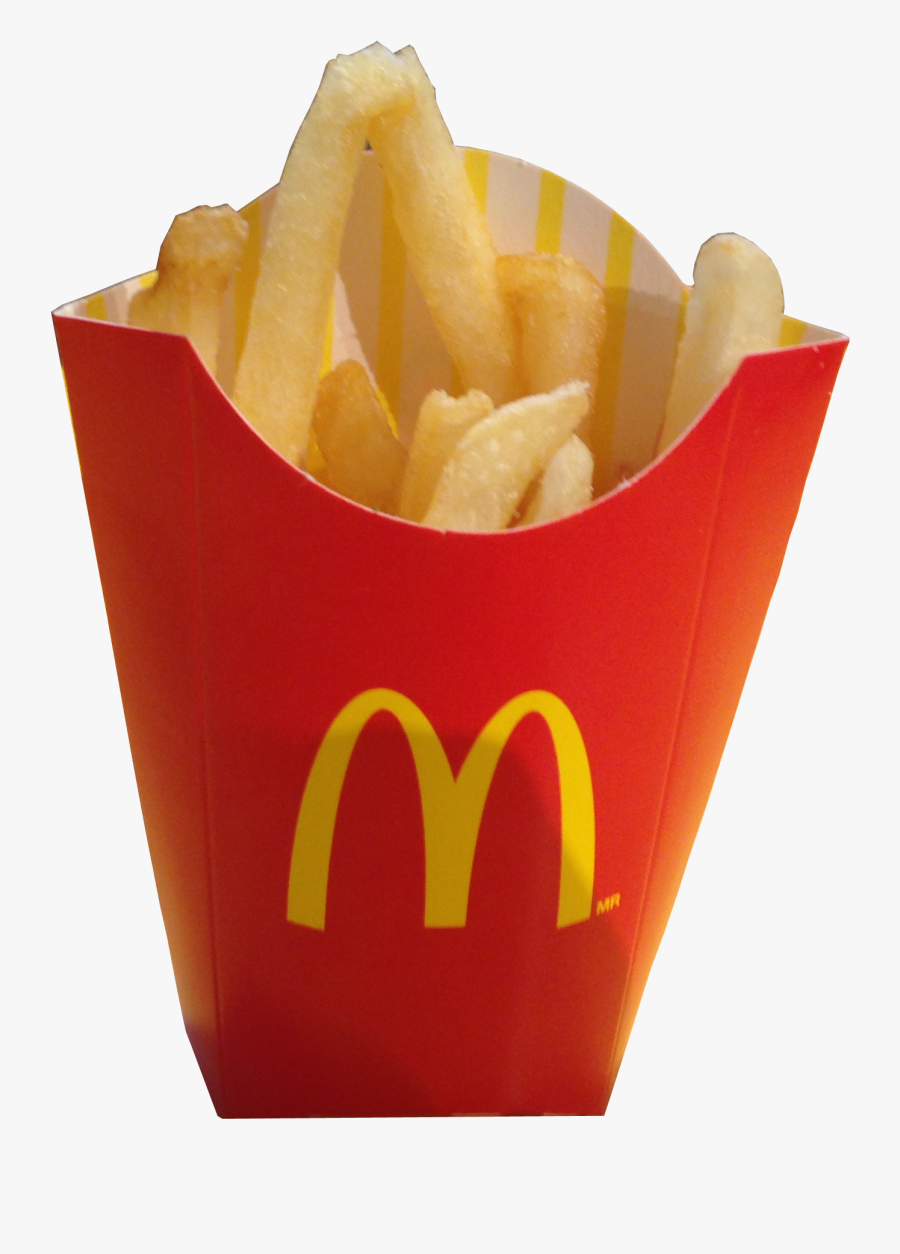 Fries Clipart Hat Mcdonalds - Caja De Papas Mcdonald's, Transparent Clipart