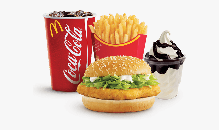 Food Clipart Mcdonalds - Mc Donalds Coca Cola, Transparent Clipart