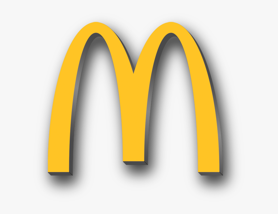 Mcdonalds Logo Png Hd - Mcdonalds Logo White Background, Transparent Clipart