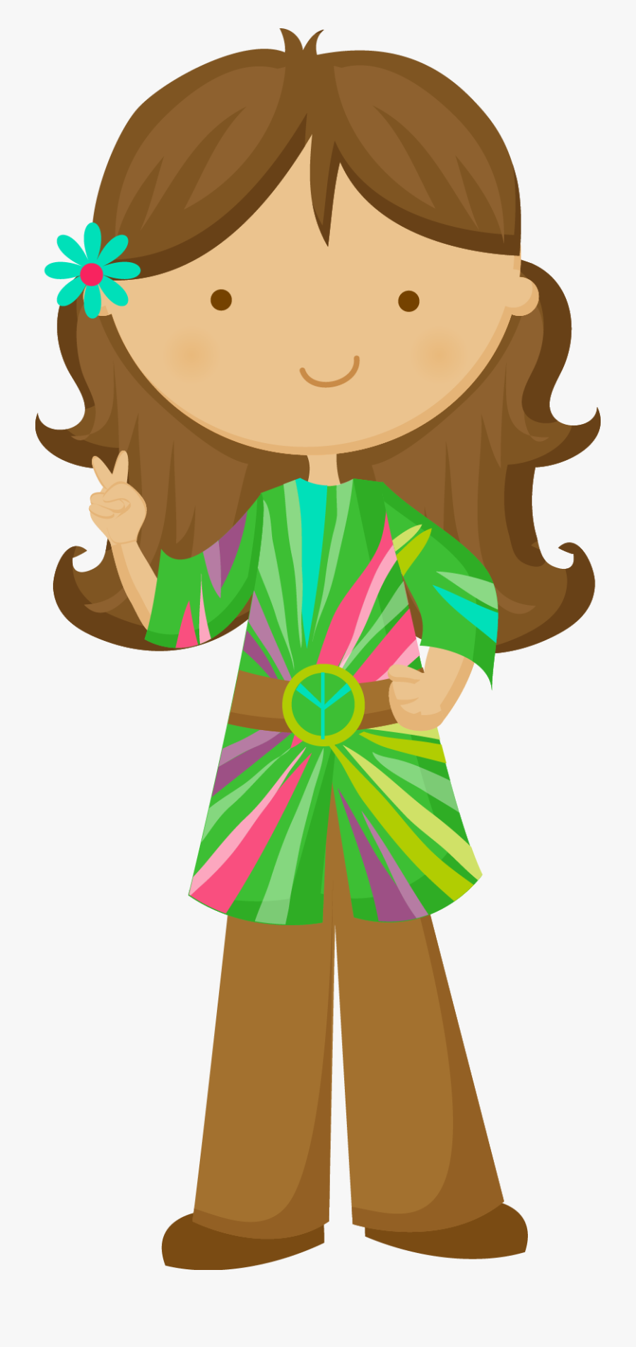 Iwpicxr Xn M Png - Hippie Child Clipart, Transparent Clipart