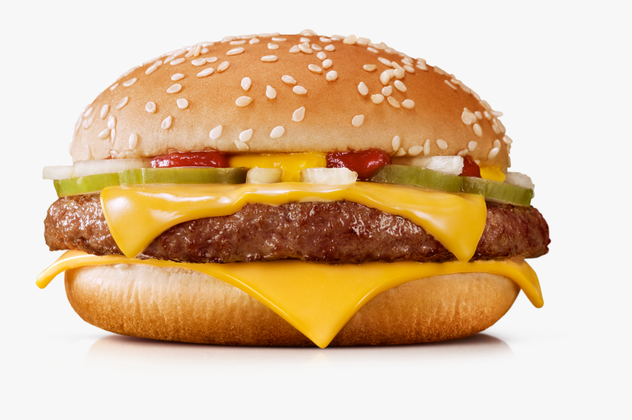 Mcdonald"s Quarter Pounder Cheeseburger Hamburger Restaurant - Cheeseburger Png, Transparent Clipart