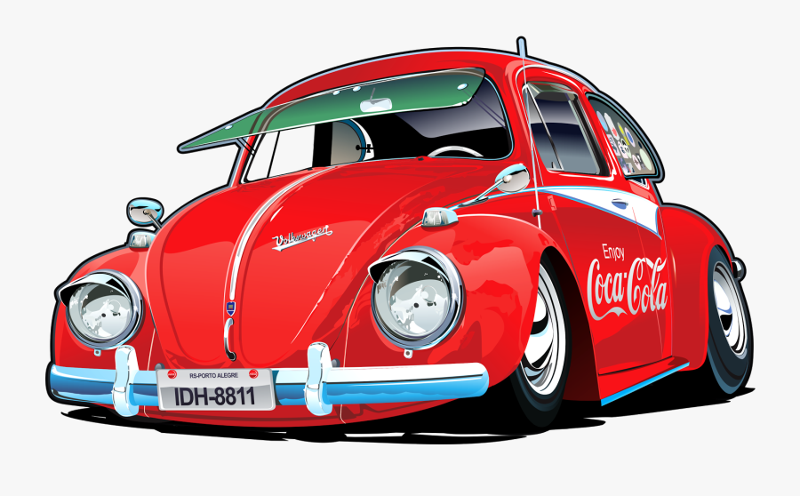 Transparent Vw Beetle Clipart - Coca Cola, Transparent Clipart