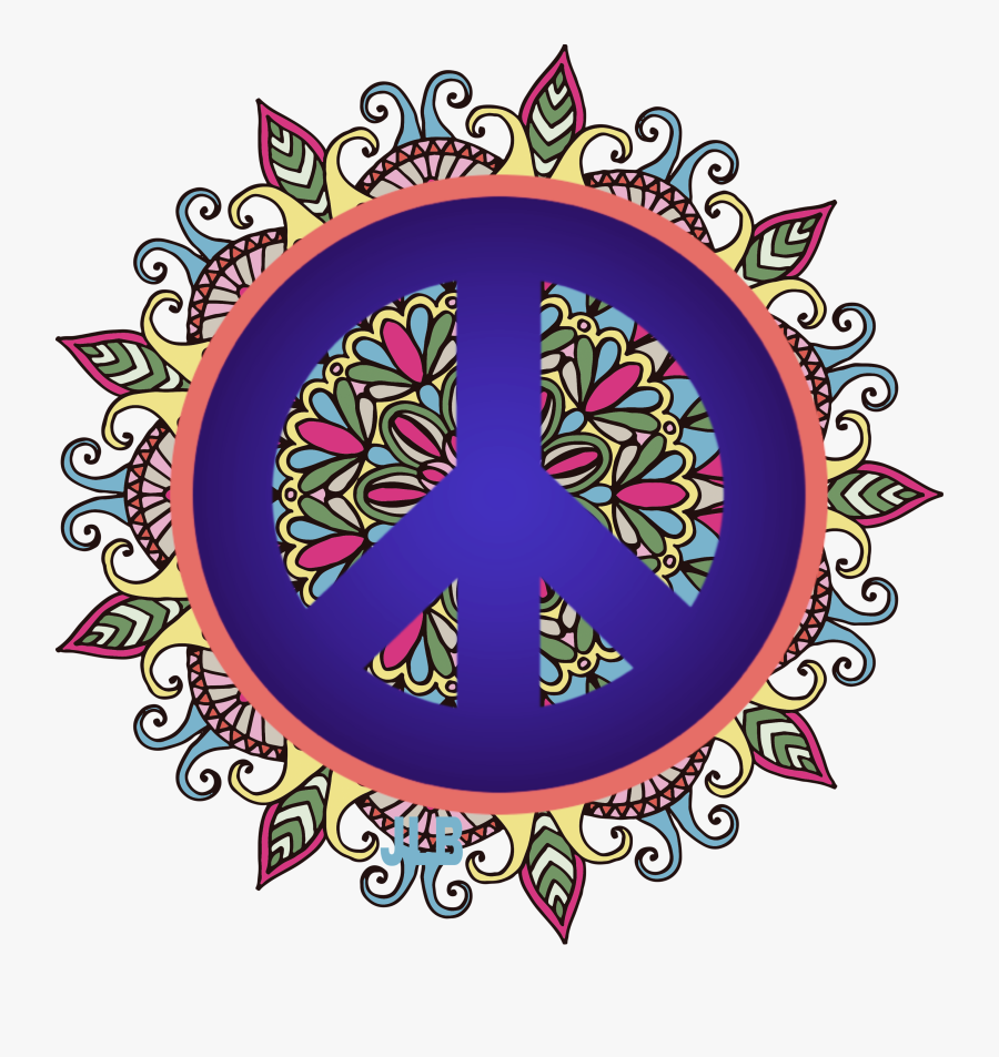 Clip Art Hippie Spirits - Imagenes De Mandalas Png, Transparent Clipart