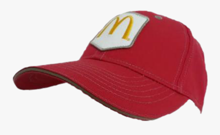 Transparent Gorra Clipart - Mcdonalds Hat Transparent Background, Transparent Clipart