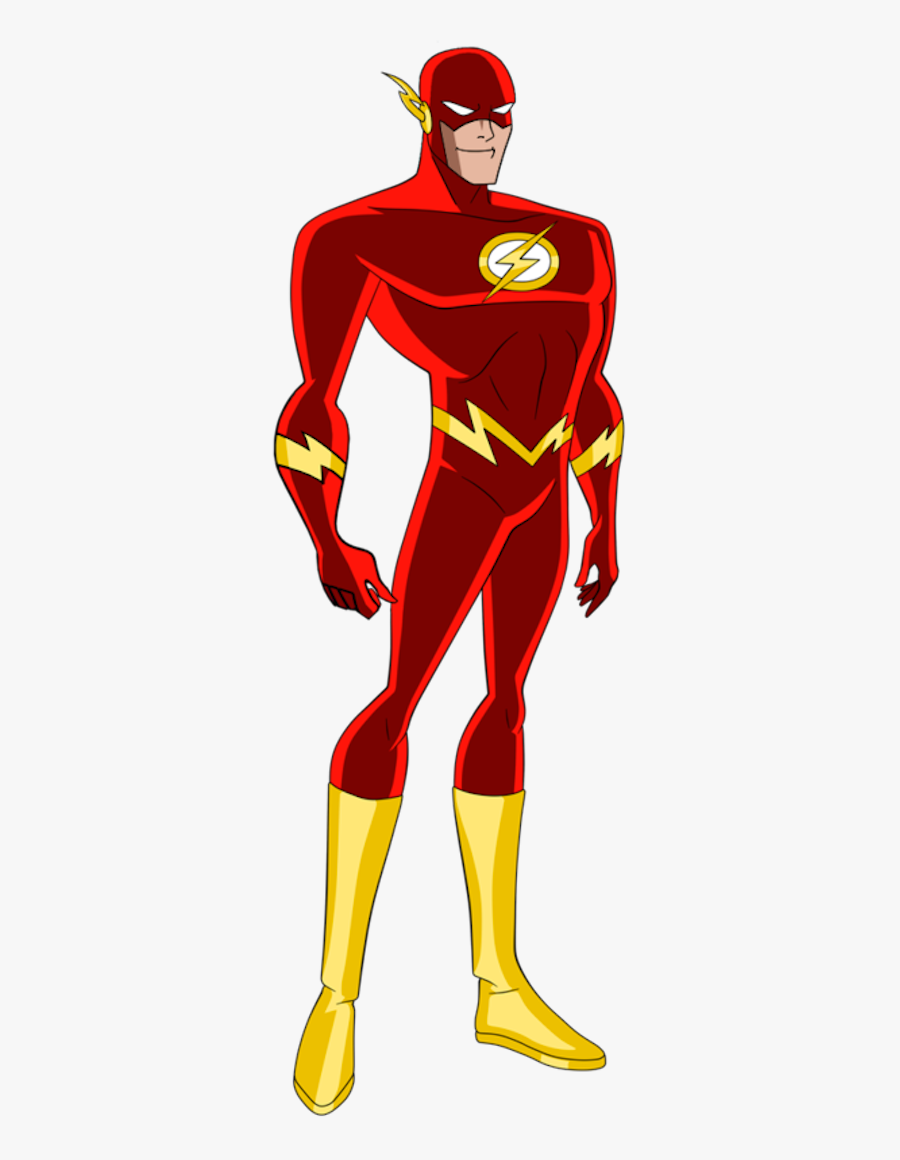 The Flash Clipart Popular - Wally West Bruce Timm, Transparent Clipart