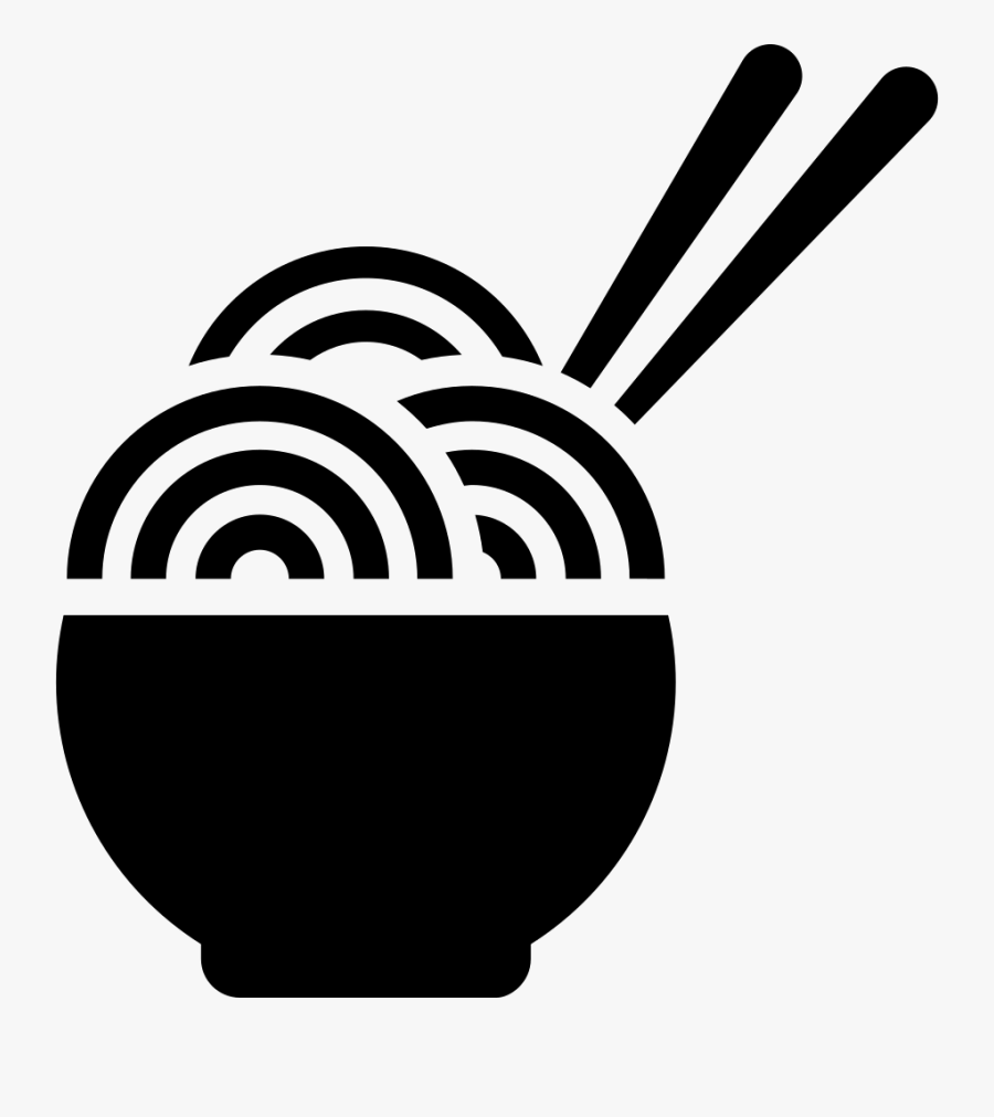 Noodles Clipart Restaurant Chinese - Noodles Chinese Icon, Transparent Clipart