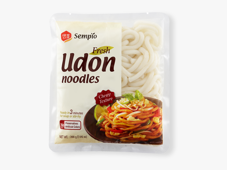 Clip Art Dry Udon Noodles - Sempio Fresh Udon Noodles, Transparent Clipart
