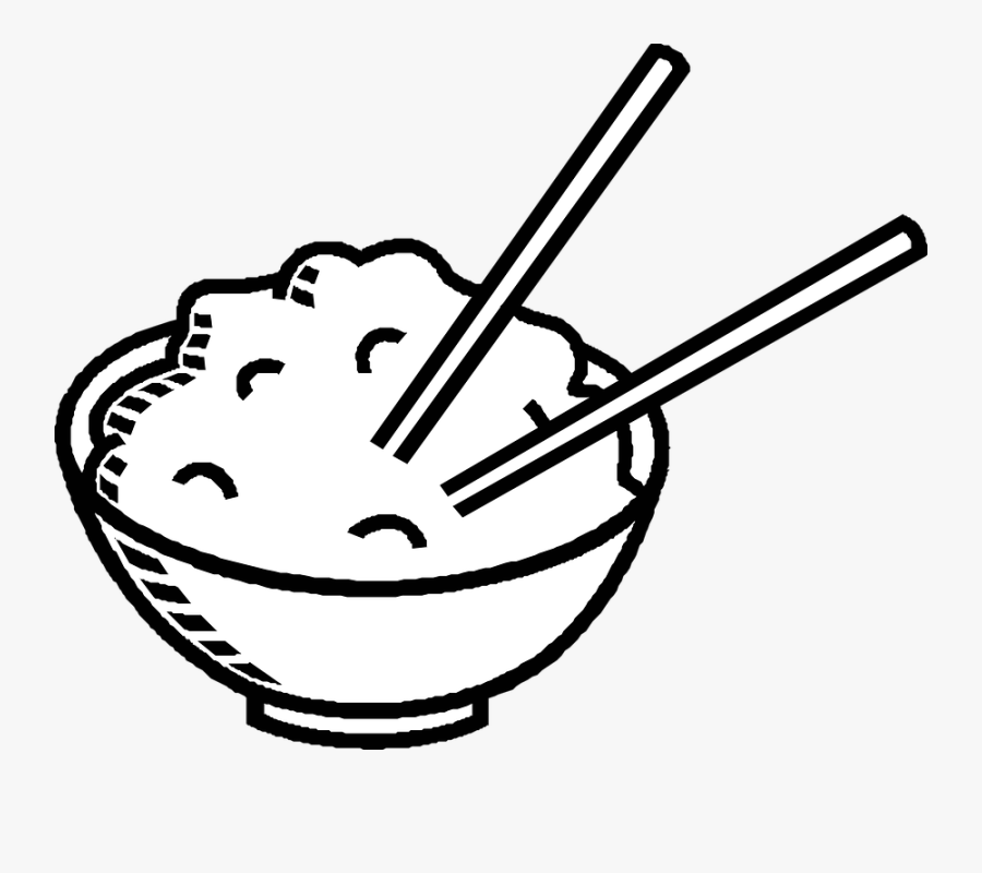 Jpg Freeuse Stock Chinese Food Wallpapers Selection - Rice Clipart Black And White, Transparent Clipart