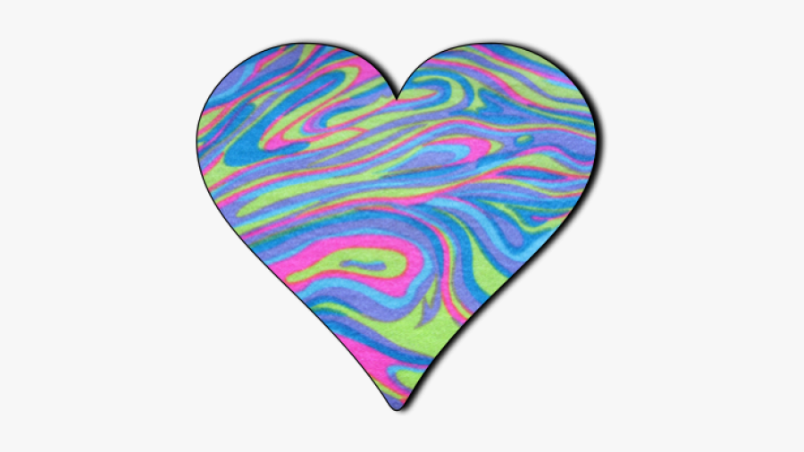 Hippie Heart Cliparts - Hippie Hearts, Transparent Clipart