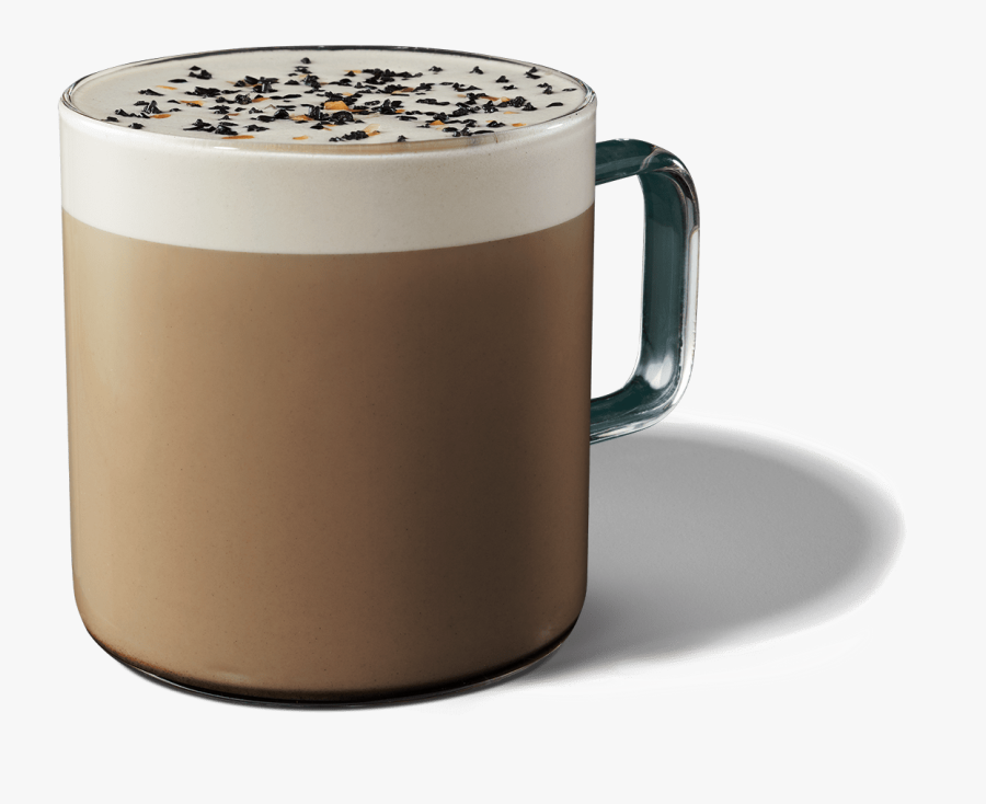 Starbucks Teavana Black Sesame Tea Latte - Coffee Cup, Transparent Clipart