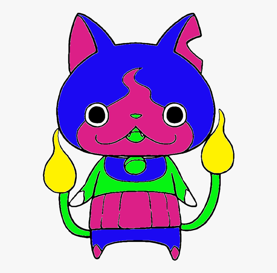 Yokai Cat Clipart , Png Download - Cartoon, Transparent Clipart