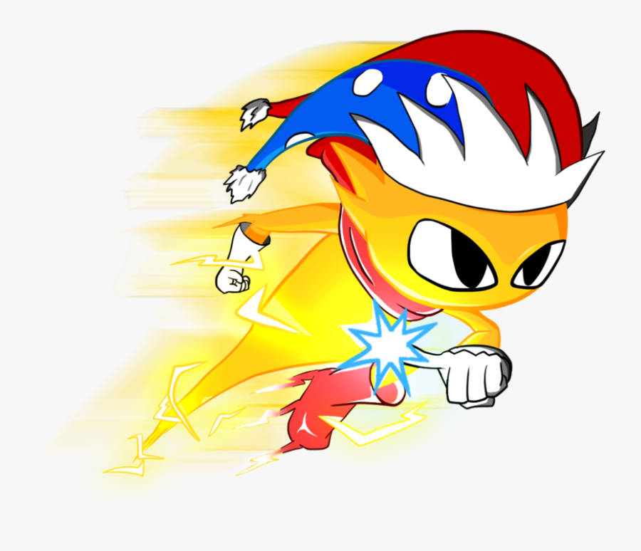 The Flash Clipart Electric Spark - Spark The Electric Jester Spurk, Transparent Clipart