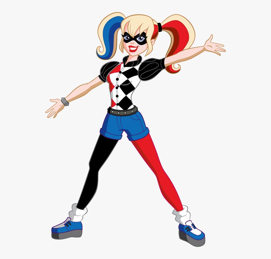 Harley Quinn Clipart-clipartl - Harley Quinn Dc Superhero Girl, Transparent Clipart