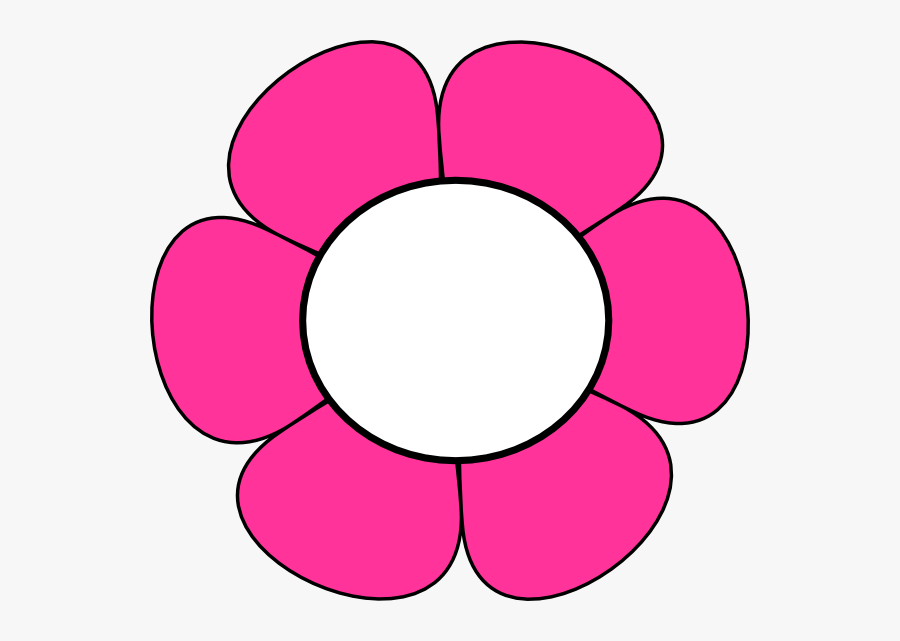 Cartoon Image Of A Flower, Transparent Clipart
