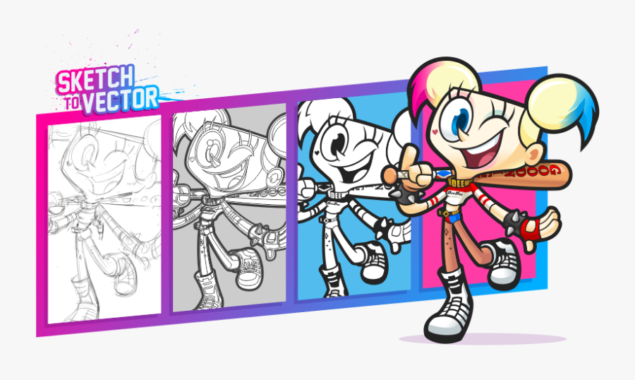 Harley Quinn Clipart , Png Download - Cartoon, Transparent Clipart