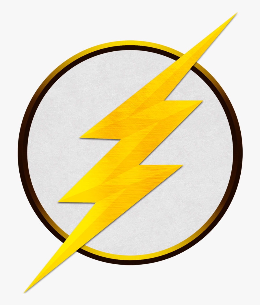 Yellow,clip - Godspeed Logo The Flash, Transparent Clipart