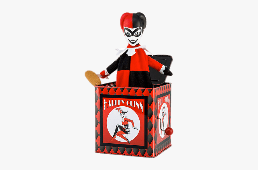 Harley Quinn Jack In The Box - Jack In The Box Joker, Transparent Clipart