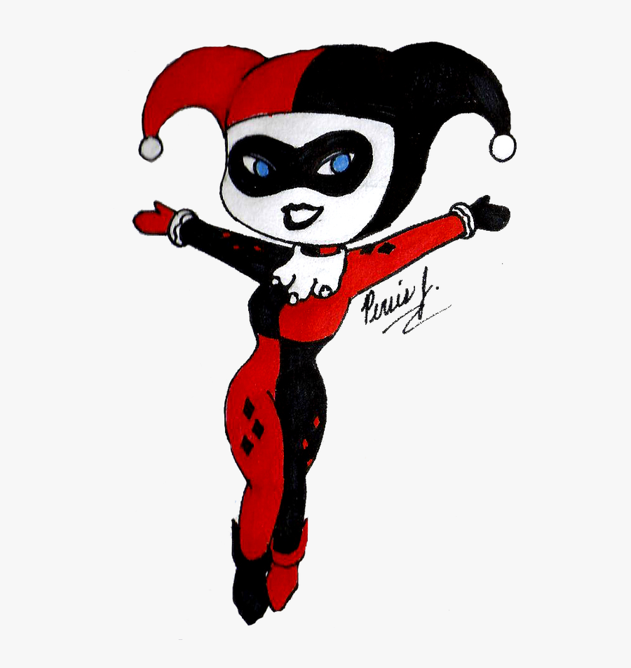 Revenge Drawing Harley Quinn Transparent Png Clipart - Cute Harley Quinn Drawing, Transparent Clipart