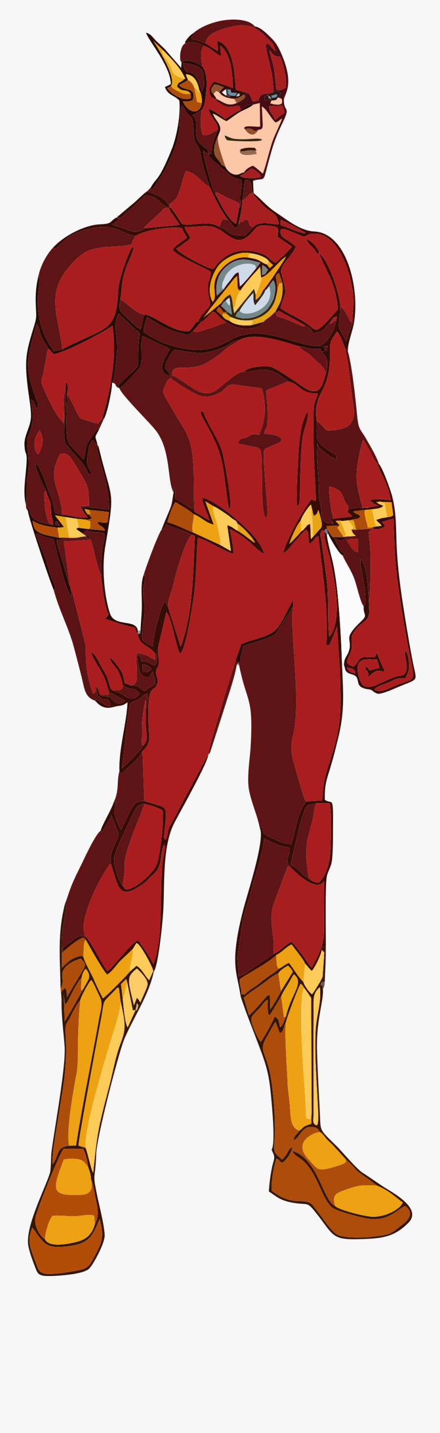 Flash Png Pic - Full Body Flash Drawing, Transparent Clipart