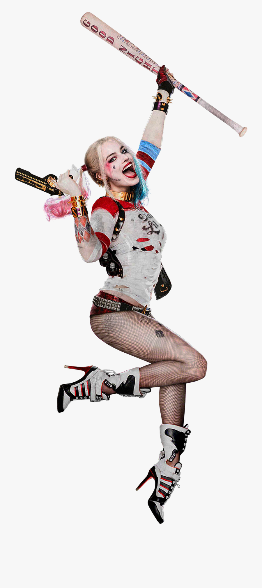 Harley Quinn Suicide Squad Png Image - Harley Quinn Transparent Background, Transparent Clipart