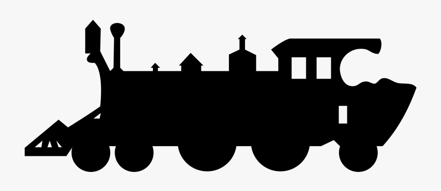Steam Locomotive At Getdrawings - Train Silhouette Png, Transparent Clipart