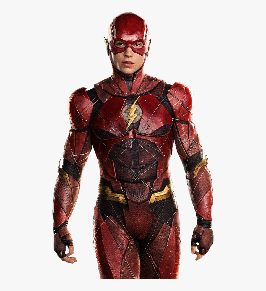 Flash Justice League Face, Transparent Clipart