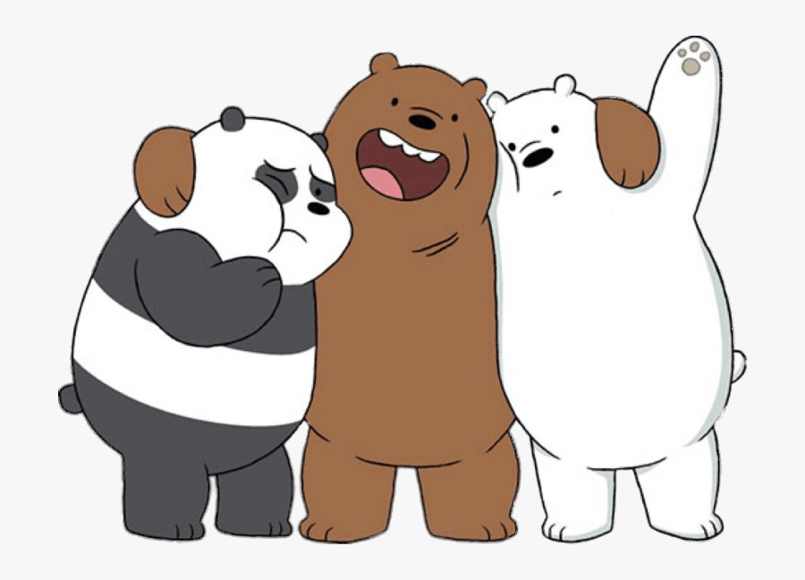 We Bare Bears Hugging - We Bare Bears Png, Transparent Clipart