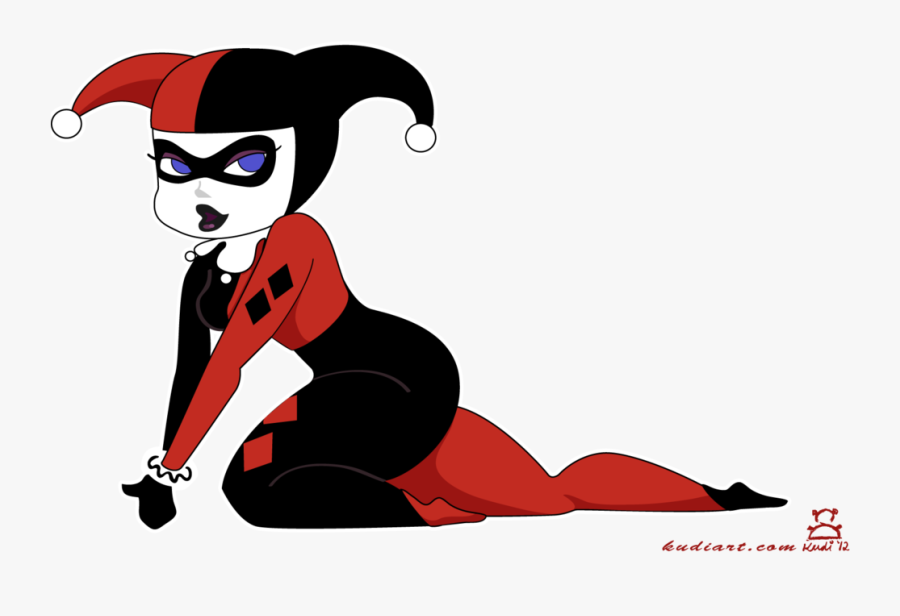 Image Of Harley Quinn - Cartoon, Transparent Clipart