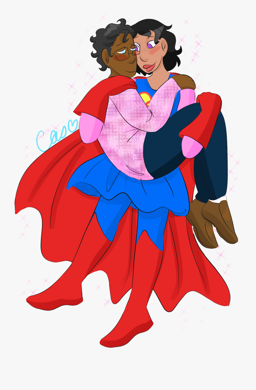 Hugging Clipart Healthy Relationship - Cartoon, Transparent Clipart