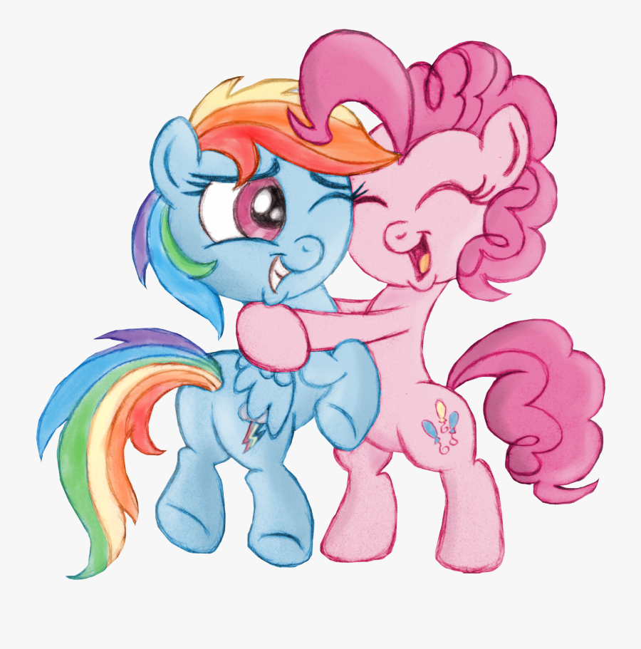 Hug Clipart Horse - Cartoon, Transparent Clipart
