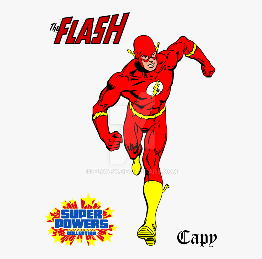 Flash Clipart Krypton - Flash Old Comic Styles, Transparent Clipart